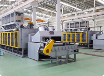 MESH BELT TYPE 연속 열처리 조질로 · 침탄로 사진01