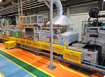 MESH BELT TYPE 연속 열처리 조질로 · 침탄로 사진06