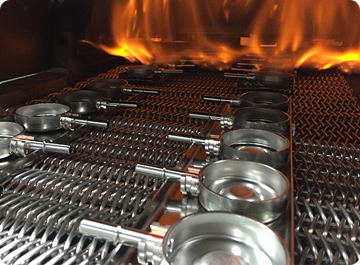 STAINLESS MESH BELT TYPE 연속식 브레이징 로 사진05